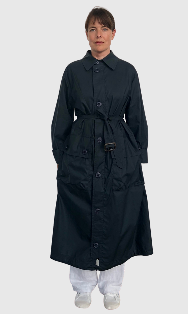 SHOWERRESISTANT OILSKIN PARKA DRESSMITH